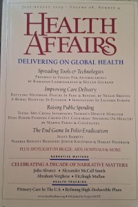Image of Health Affairs : Delivering on Global Health