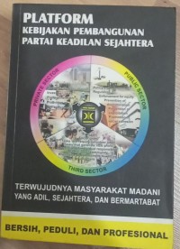 Image of Platfrom kebijakan pembangunan partai keadilan sejahtera