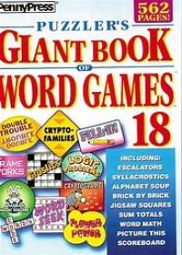 Image of Puzzlers giant book of word games 18