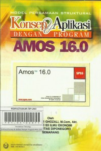 Image of Model Persamaan Struktural Konsep & Aplikasi Dengan Program Amos 16.0
