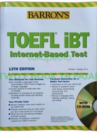 Image of Toefl ibt internet based test 12th edition