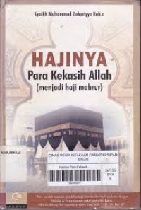 Image of Haji Bagi Para Kekasih Allah: Menjadi haji mabrur