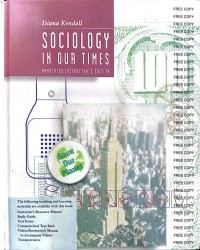 Image of Sosiology in our times : annotated instructor's edition