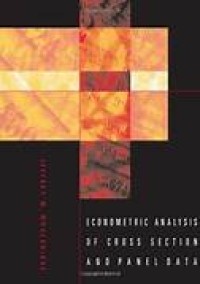 Image of Econometrics analysis of cross section and panel data